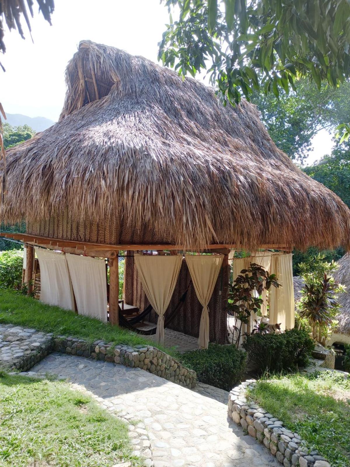 Ecocabanas Diosa Jaguar Tayrona La Esmeralda  Экстерьер фото