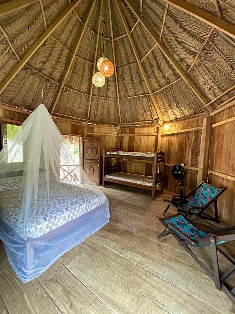 Ecocabanas Diosa Jaguar Tayrona La Esmeralda  Экстерьер фото