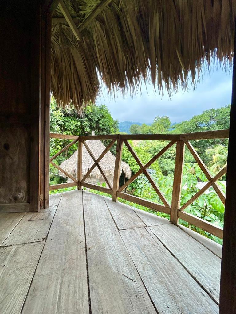 Ecocabanas Diosa Jaguar Tayrona La Esmeralda  Экстерьер фото
