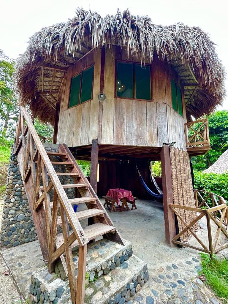 Ecocabanas Diosa Jaguar Tayrona La Esmeralda  Экстерьер фото